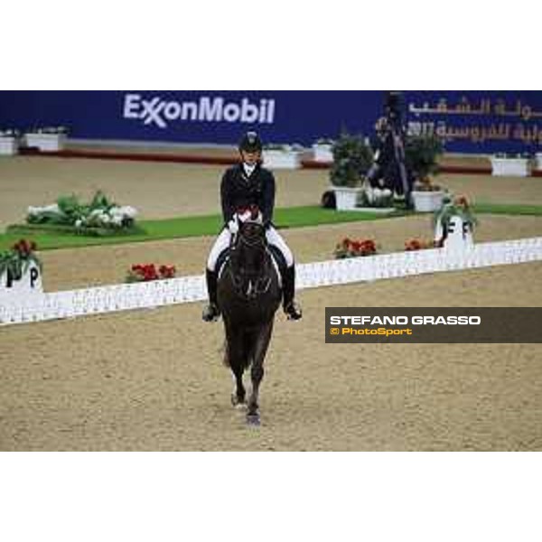 Anna KAsprzak on Doonperignon CDI5* - Grand Prix Doha-Al Shaqab,3rd march 2017 ph.Stefano Grasso/Al Shaqab