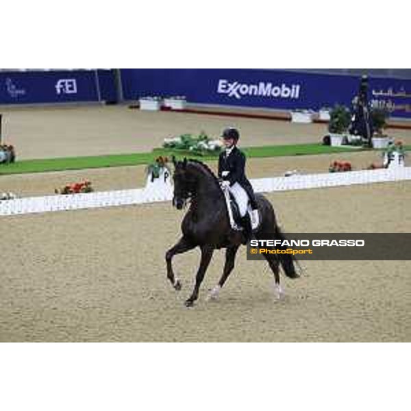 Anna KAsprzak on Doonperignon CDI5* - Grand Prix Doha-Al Shaqab,3rd march 2017 ph.Stefano Grasso/Al Shaqab