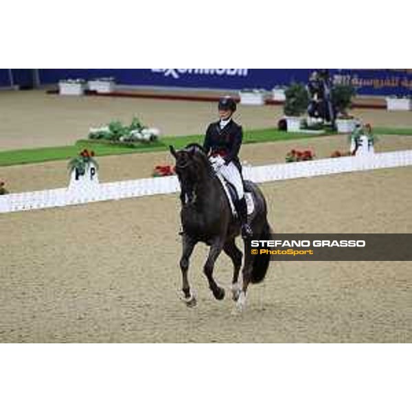 Anna KAsprzak on Doonperignon CDI5* - Grand Prix Doha-Al Shaqab,3rd march 2017 ph.Stefano Grasso/Al Shaqab