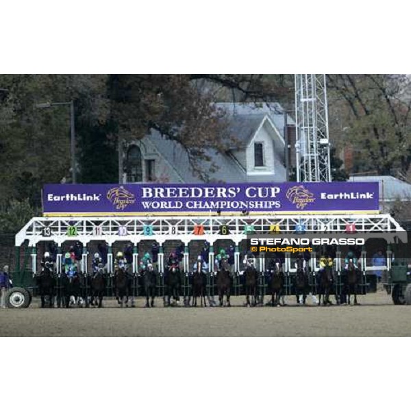 the start of Breeders\' Cup Classic Louisville Churchill Downs, 4th nov. 2006 ph. Stefano Grasso