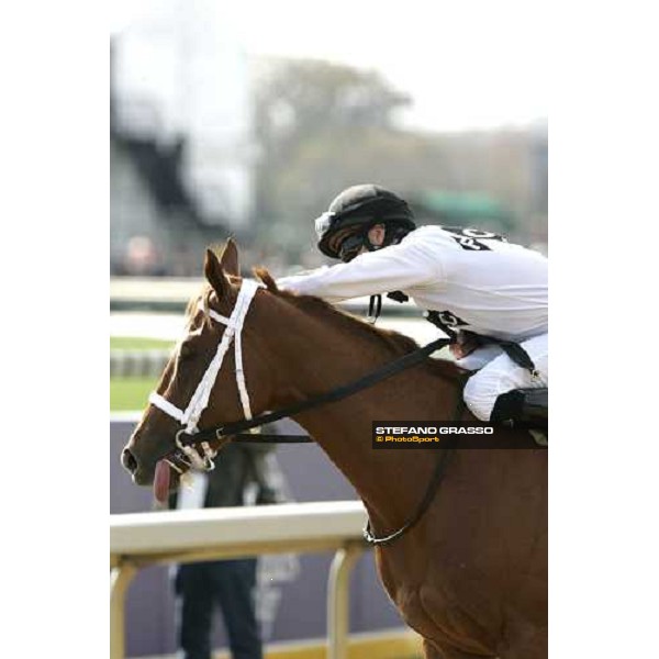 Breeders\' Cup Juvenile Fillies - a caress by Rene Douglas to Dreaming of Anna winner. Louisville Churchill Downs - 4th nov. 2006 ph. Stefano Grasso