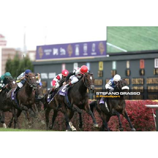 Eddie Castro on Miesque\'s Approval wins the Netjets Breeders\' Cup Mile Louisville Churchill Downs, 4th nov. 2006 ph. Stefano Grasso