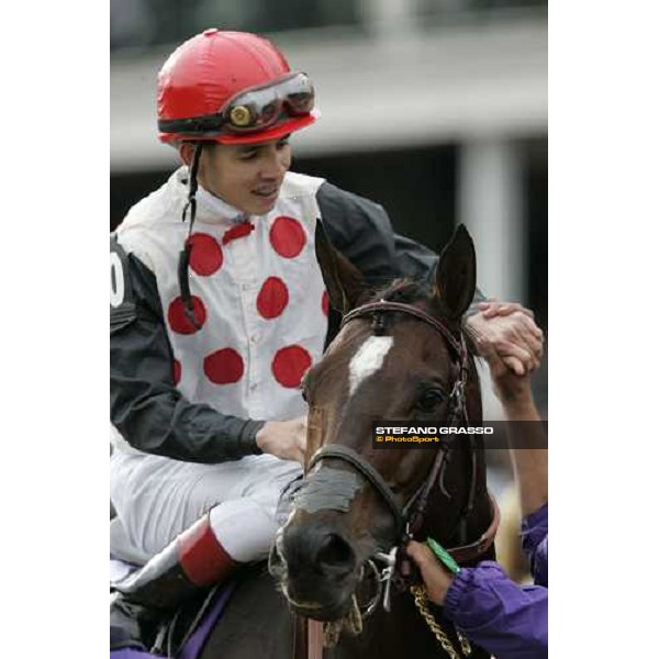 close up for Miesque\'s Approval with Eddie Castro winners of Netjets Breeders\' Cup Mile Louisville Churchill Downs, 4th nov. 2006 ph. Stefano Grasso