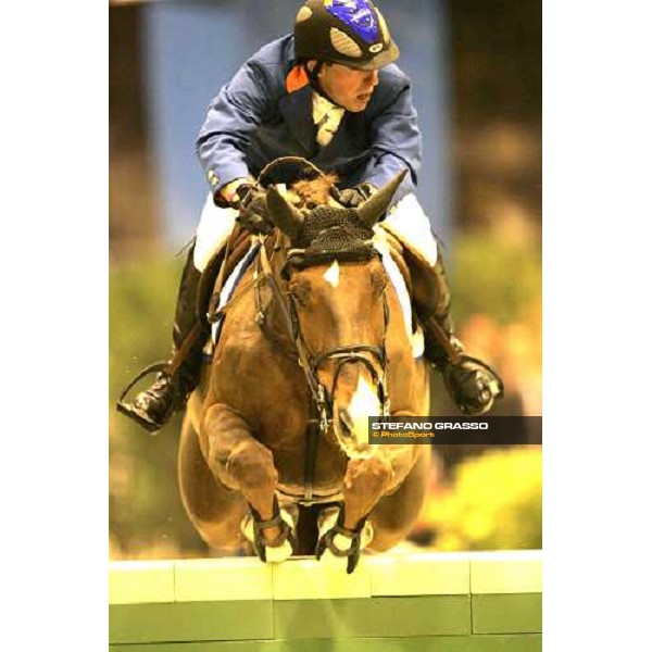 Gerco Schroder on Eurocommerce Milano wins the Gran Premio Fei World Cup Verona, 12th nov. 2006 ph. Stefano Grasso