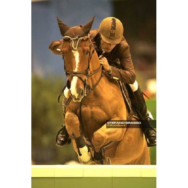 Piergiorgio Bucci on Da Zara Tabluetin 9th in the Gran Premio Fei world Cup Verona, 12th nov. 2006 ph. Stefano Grasso