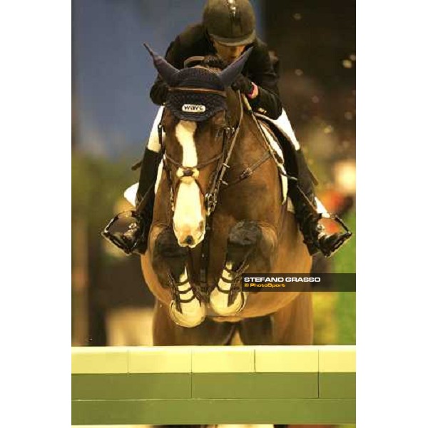 Jonella Ligresti-Bonomelli on Nanta, 4th in the Gran Premio Fei world Cup Verona, 12th nov. 2006 ph. Stefano Grasso