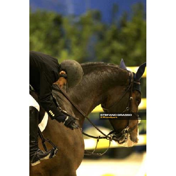 Jonella Ligresti-Bonomelli on Nanta, 4th in the Gran Premio Fei world Cup Verona, 12th nov. 2006 ph. Stefano Grasso