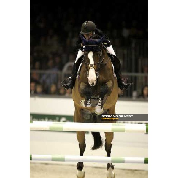 Jonella Ligresti Bonomelli on Nanta, 4th in the Gran Premio Fei World Cup Verona, 12th nov. 2006 ph. Stefano Grasso
