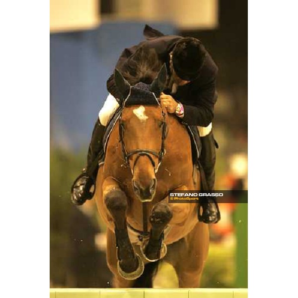 Giorgio Nuti on Jeff du Boele in the Gran Premio Fei world Cup Verona, 12th nov. 2006 ph. Stefano Grasso