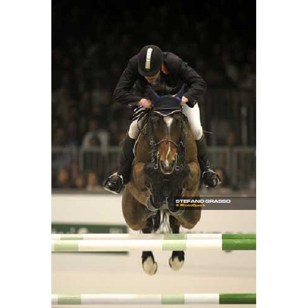 Albert Zoer on Oki Doki, 5th in Gran Premio Fei World Cup Verona, 12th nov. 2006 ph. Stefano Grasso
