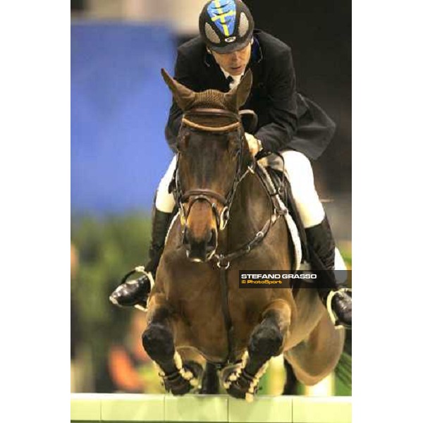 Royne Zetterman on Isaac 7th in the Gran Premio Fei world Cup Verona, 12th nov. 2006 ph. Stefano Grasso