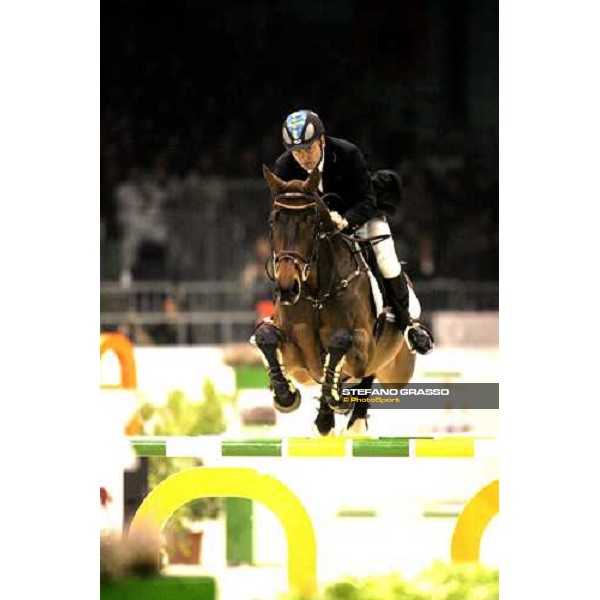 Royne Zetterman on Isaac 7th in the Gran Premio Fei world Cup Verona, 12th nov. 2006 ph. Stefano Grasso