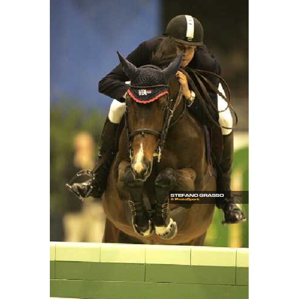 Leopold Van Asten on VDL Groep Fleche Rouge 2nd in Gran Premio Fei World Cup Verona, 12th november 2006 ph. Stefano Grasso