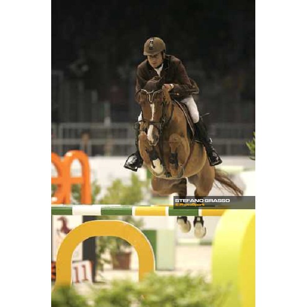 Piergiorgio Bucci on Da Zara Tabluetin during Fei World Cup 2006 - Verona Verona, 12th nov. 2006 ph. Stefano Grasso