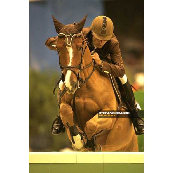 Piergiorgio Bucci on Da Zara Tabluetin during Fei World Cup 2006 - Verona Verona, 12th nov. 2006 ph. Stefano Grasso