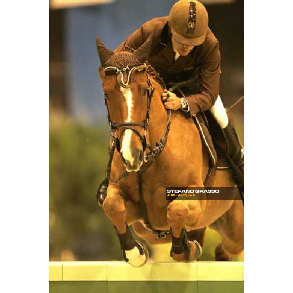 Piergiorgio Bucci on Da Zara Tabluetin during Fei World Cup 2006 - Verona Verona, 12th nov. 2006 ph. Stefano Grasso