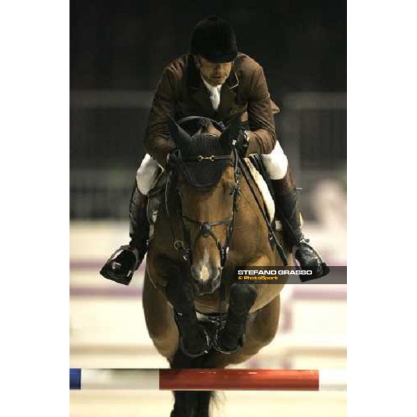 Natale Chiaudani on Da Zara Harianne d\'Authieux during Fei World Cup 2006 - Verona Verona, 12th nov. 2006 ph. Stefano Grasso