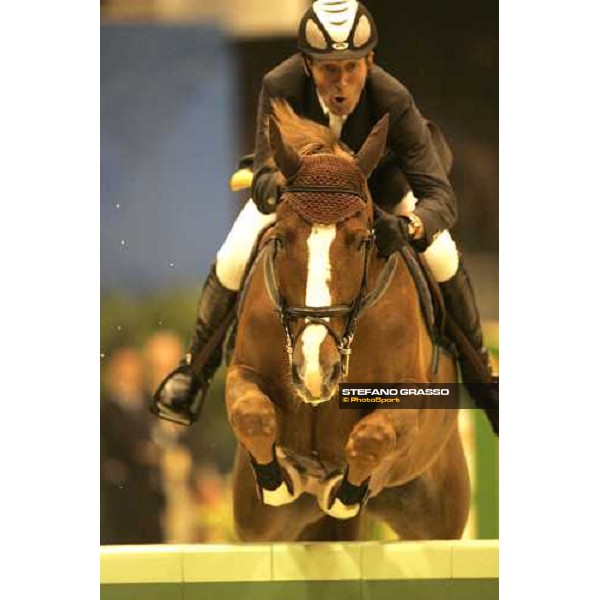Ludger Beerbaum on L\'Espoir- Fei World Cup 2006 - Verona Verona, 12th nov. 2006 ph. Stefano Grasso