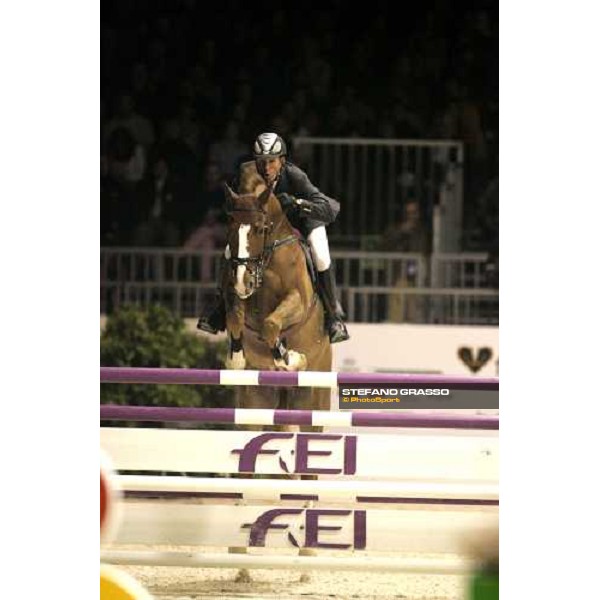 Ludger Beerbaum on L\'Espoir - Fei World Cup 2006 - Verona Verona, 12th nov. 2006 ph. Stefano Grasso