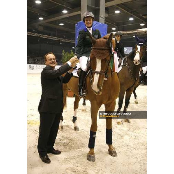 Giovanni Mantovani and Meredith Michaels Beerbaum - Fei World Cup 2006 - Verona Verona, 12th nov. 2006 ph. Stefano Grasso