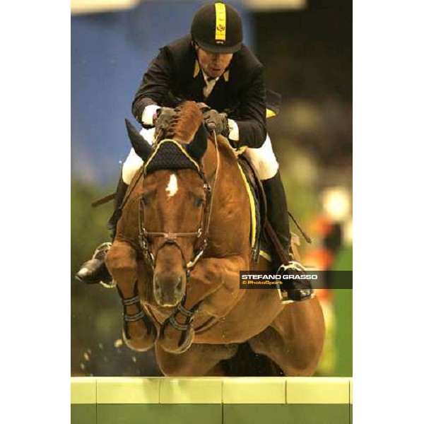 Filippo Moyerson on Loro Piana Eclipso DC during Fei World Cup 2006 - Verona Verona, 12th nov. 2006 ph. Stefano Grasso