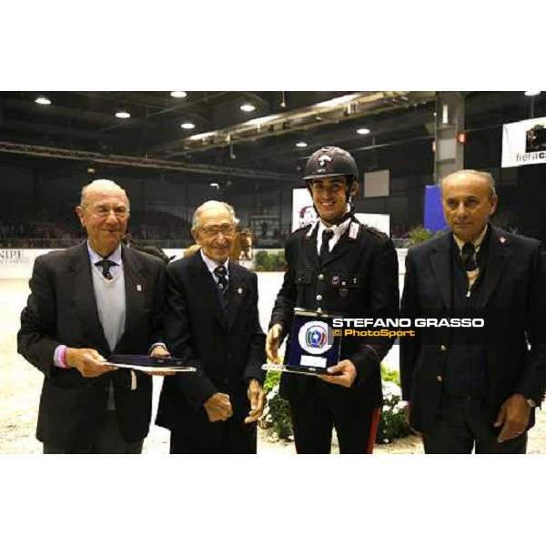Piero D\'Inzeo and Giuseppe Rolli - Fei World Cup 2006 - Verona Verona, 12th nov. 2006 ph. Stefano Grasso