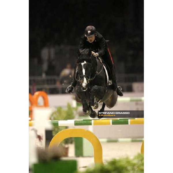 Giuseppe Rolli on Jericho de La Vie during Fei World Cup 2006 - Verona Verona, 12th nov. 2006 ph. Stefano Grasso