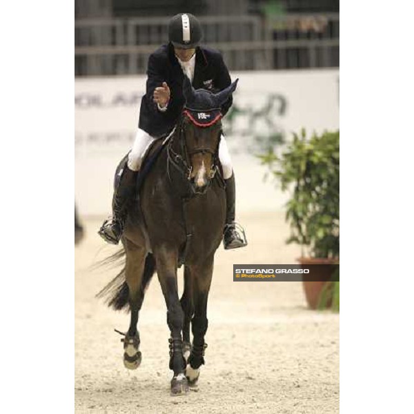 Leopold Van Asten on VDL GRoep FLeche Rouge - Fei World Cup 2006 - Verona Verona, 12th nov. 2006 ph. Stefano Grasso
