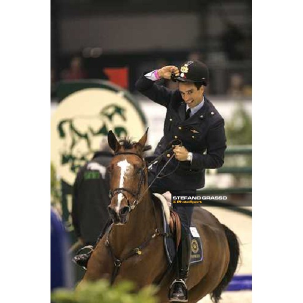 Emilio Bicocchi on Jeckerson Kapitol D\'Argonne during Fei World Cup 2006 - Verona Verona, 12th nov. 2006 ph. Stefano Grasso