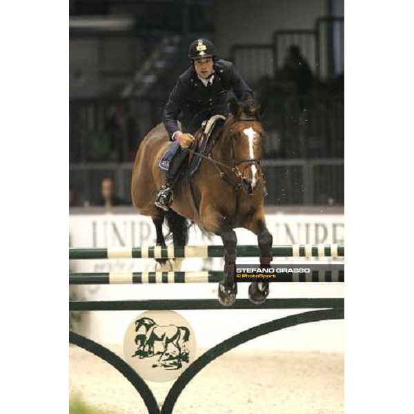 Emilio Bicocchi on Jeckerson Kapitol D\'Argonne during Fei World Cup 2006 - Verona Verona, 12th nov. 2006 ph. Stefano Grasso