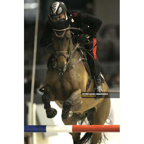 Bruno Chimirri on Landknecht during Fei World Cup 2006 - Verona Verona, 12th nov. 2006 ph. Stefano Grasso