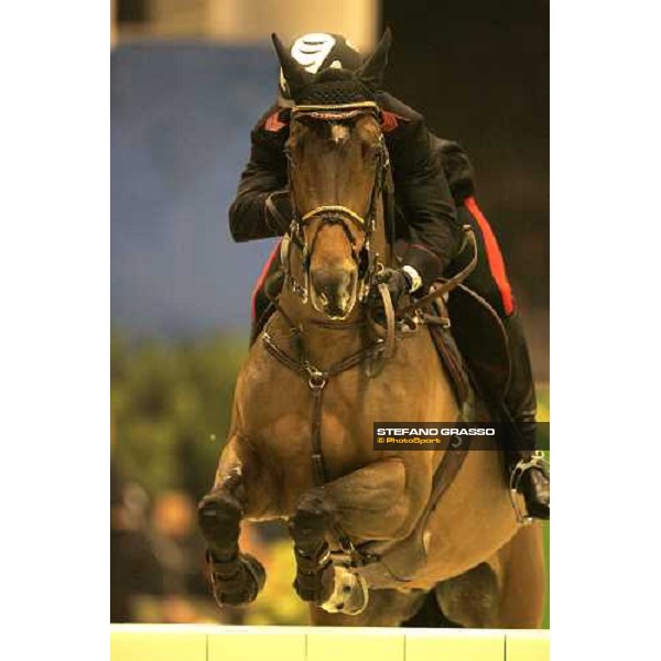 Bruno Chimirri on Landknecht during Fei World Cup 2006 - Verona Verona, 12th nov. 2006 ph. Stefano Grasso