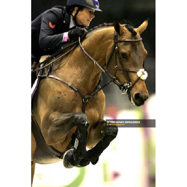 Giulia Martinengo on Salomon Ter Wilgen during Fei World Cup 2006 - Verona Verona, 12th nov. 2006 ph. Stefano Grasso