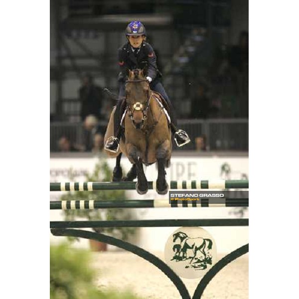 Giulia Martinengo on Salomon Ter Wilgen during Fei World Cup 2006 - Verona Verona, 12th nov. 2006 ph. Stefano Grasso