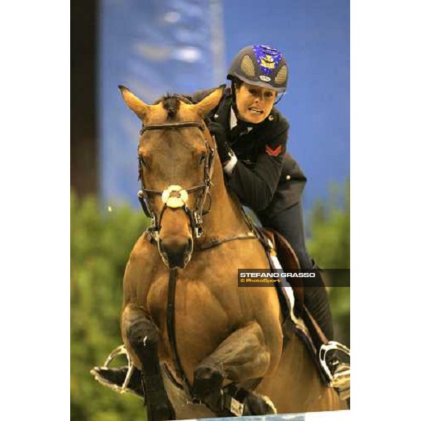 Giulia Martinengo on Salomon Ter Wilgen during Fei World Cup 2006 - Verona Verona, 12th nov. 2006 ph. Stefano Grasso