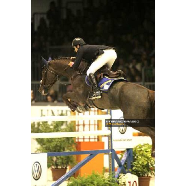 Emiliano Varagnolo on Gruppo Barcaccia AK Cordjana Z during Fei World Cup 2006 - Verona Verona, 12th nov. 2006 ph. Stefano Grasso