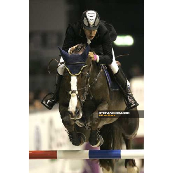 Emiliano Varagnolo on Gruppo Barcaccia AK Cordjana Z during Fei World Cup 2006 - Verona Verona, 12th nov. 2006 ph. Stefano Grasso