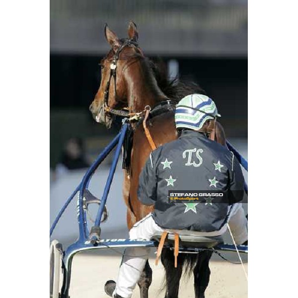 Marco Smorgon with Giulia Grif wins Gran Premio Orsi Mangelli beating Andrea Guzzinati with Ganimed Milan San Siro, 1st nov. 2006 ph. Stefano Grasso