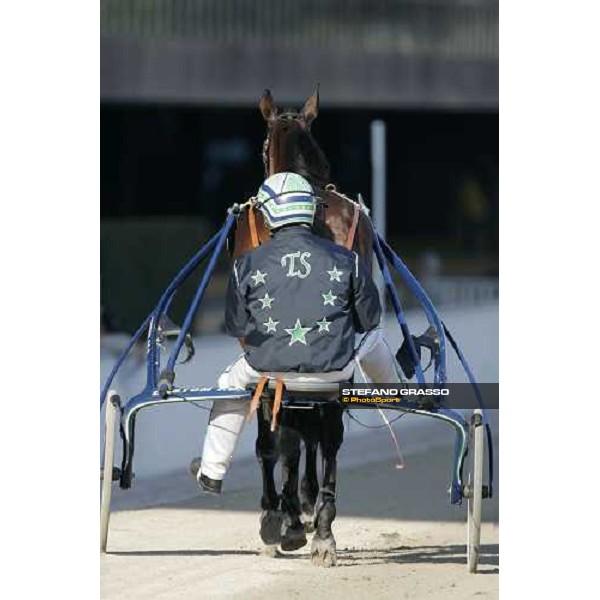 Marco Smorgon and Giulia Grif winners of Gran Premio Orsi Mangelli Milan San Siro, 1st nov. 2006 ph. Stefano Grasso