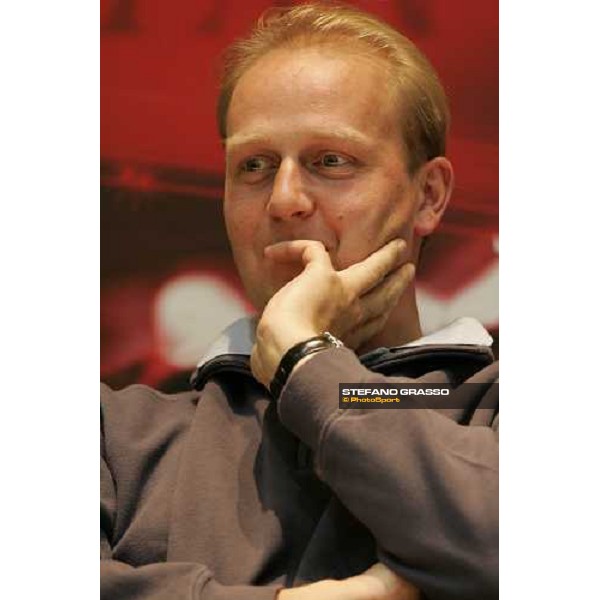 Ed Dunlop during the press conference of Japan Cup 2006 at Tokyo racecourse Tokyo, 23rd nov.2006 ph. Stefano Grasso