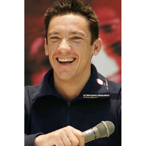 Frankie Dettori during the press conference of Japan Cup 2006 at Tokyo racecourse Tokyo, 23rd nov.2006 ph. Stefano Grasso
