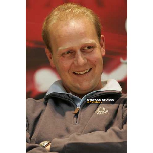 Ed Dunlop during the press conference of Japan Cup 2006 at Tokyo racecourse Tokyo, 23rd nov.2006 ph. Stefano Grasso