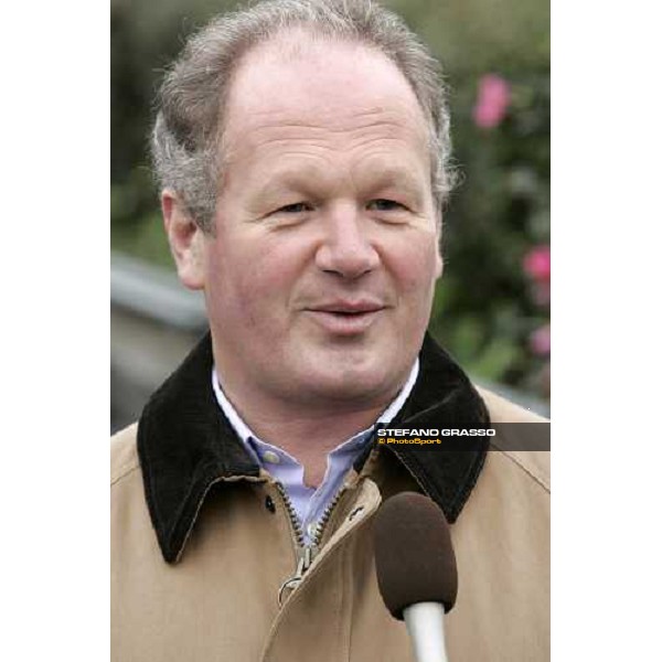 Alan Cooper, Niarchos family\'s representative at Fuchu racecourse Tokyo, 23rd nov.2006 ph. Stefano Grasso