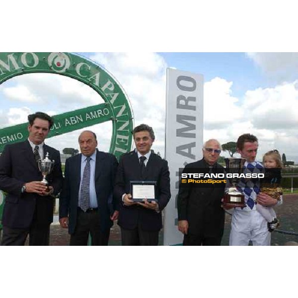 prize ceremony Premio Parioli Abn- Amro Roma Capannelle, 1 maggio 2004 ph.Stefano Grasso