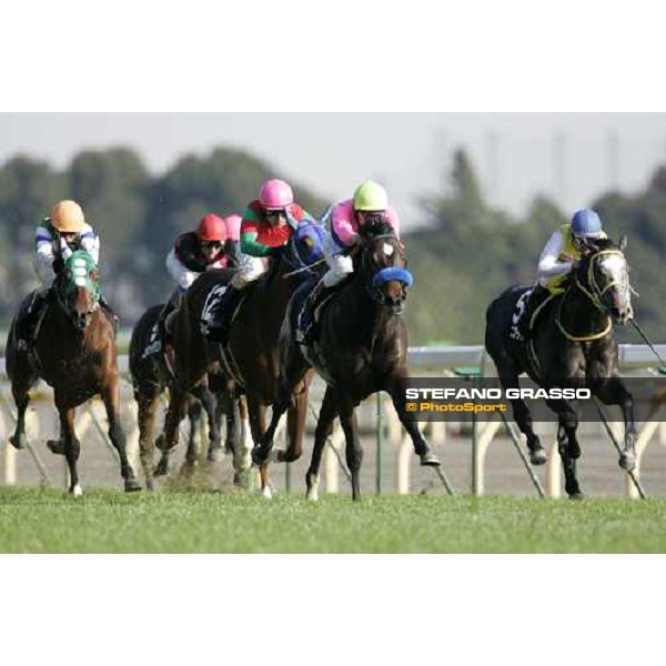 Frankie Dettori on Meisho Regalo wins the Begonia Sho Tokyo, 25th nov. 2006 ph. Stefano Grasso