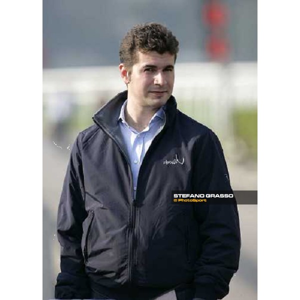 Stefano Botti pictured at Sha Tin racetrack after morning track works Hong Kong, 6th dec. 2006 ph. Stefano Grasso