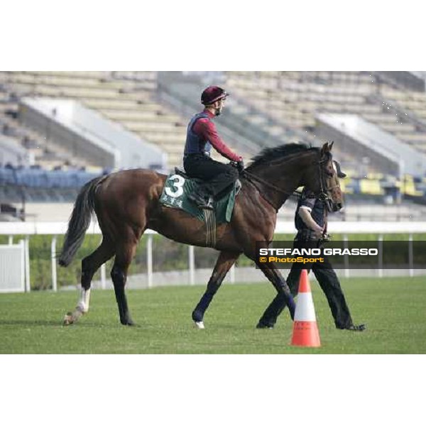 Egerton pictured at Sha Tin racetrack before morning track works Hong Kong, 6th dec. 2006 ph. Stefano Grasso