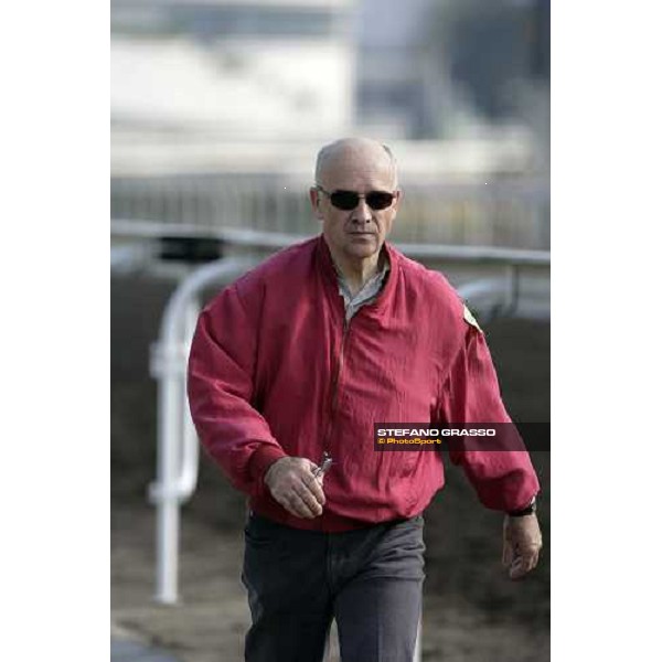 trainer Alain de Royer Dupre pictured at Sha Tin racetrack after morning track works Hong Kong, 6th dec. 2006 ph. Stefano Grasso