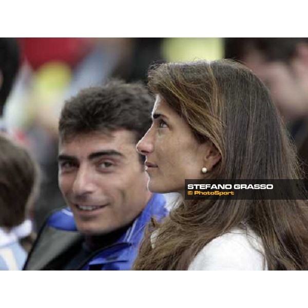 Cristiana Brivio Sforza and Endo Botti during the barriew draw at Sha Tin racecourse Hong Kong, 7th dec. 2006 ph. Stefano Grasso