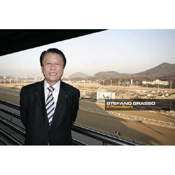 Mr. LEE, Woo-Jae, Chairman \' CEO of Seoul race park Seoul, 16th dec. 2006 ph. Stefano Grasso